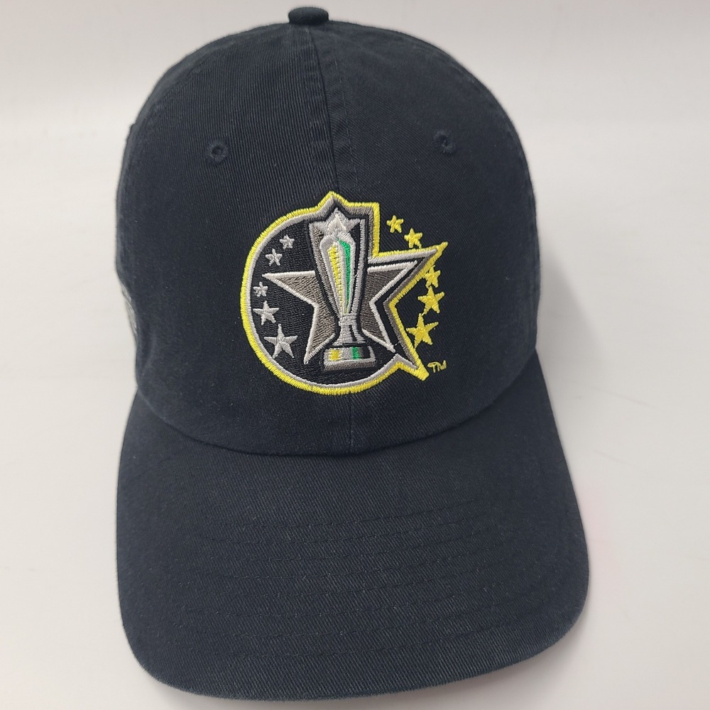 Vintage MLS All Star Game Hat Strapback Adidas Black Sierra Mist Soccer 2005 Men